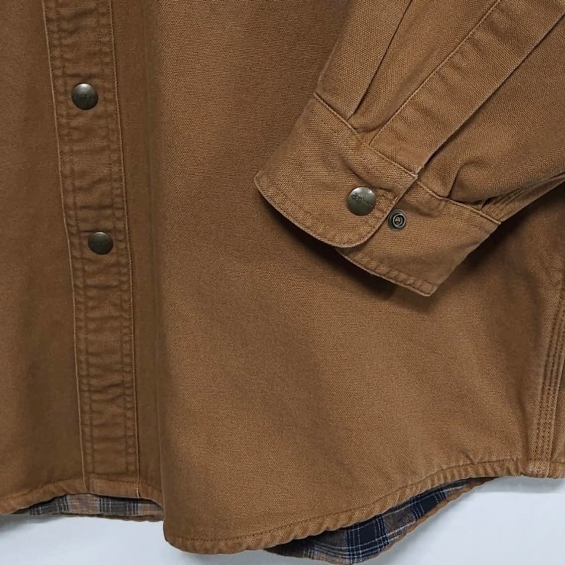 110~115)carhartt 칼하트 워크웨어 셔츠자켓 헤비코튼 상품이미지5