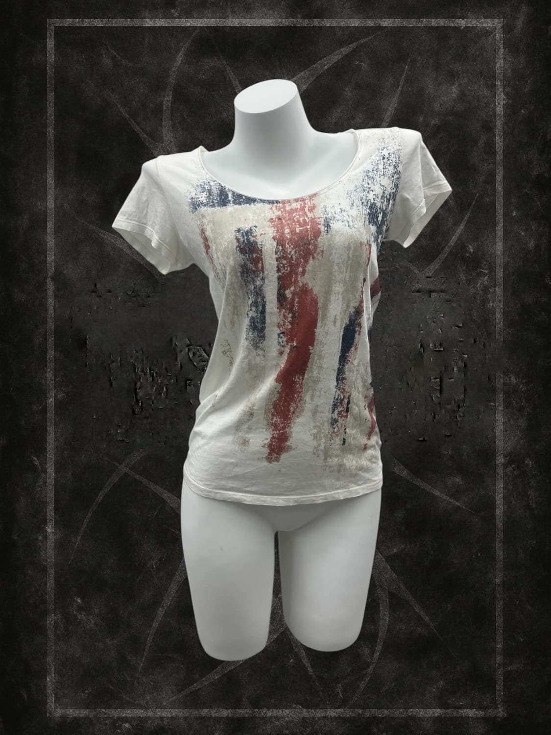 'OZOC' america flag printing t-shirt 상품이미지2
