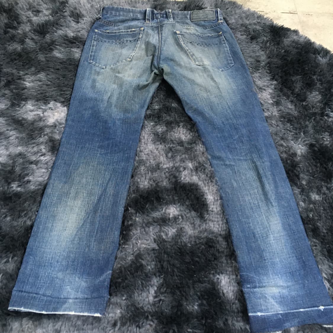 투티/A4 Shane Jeans 34 데님 워싱 청바지 긴바지 y2k 상품이미지2
