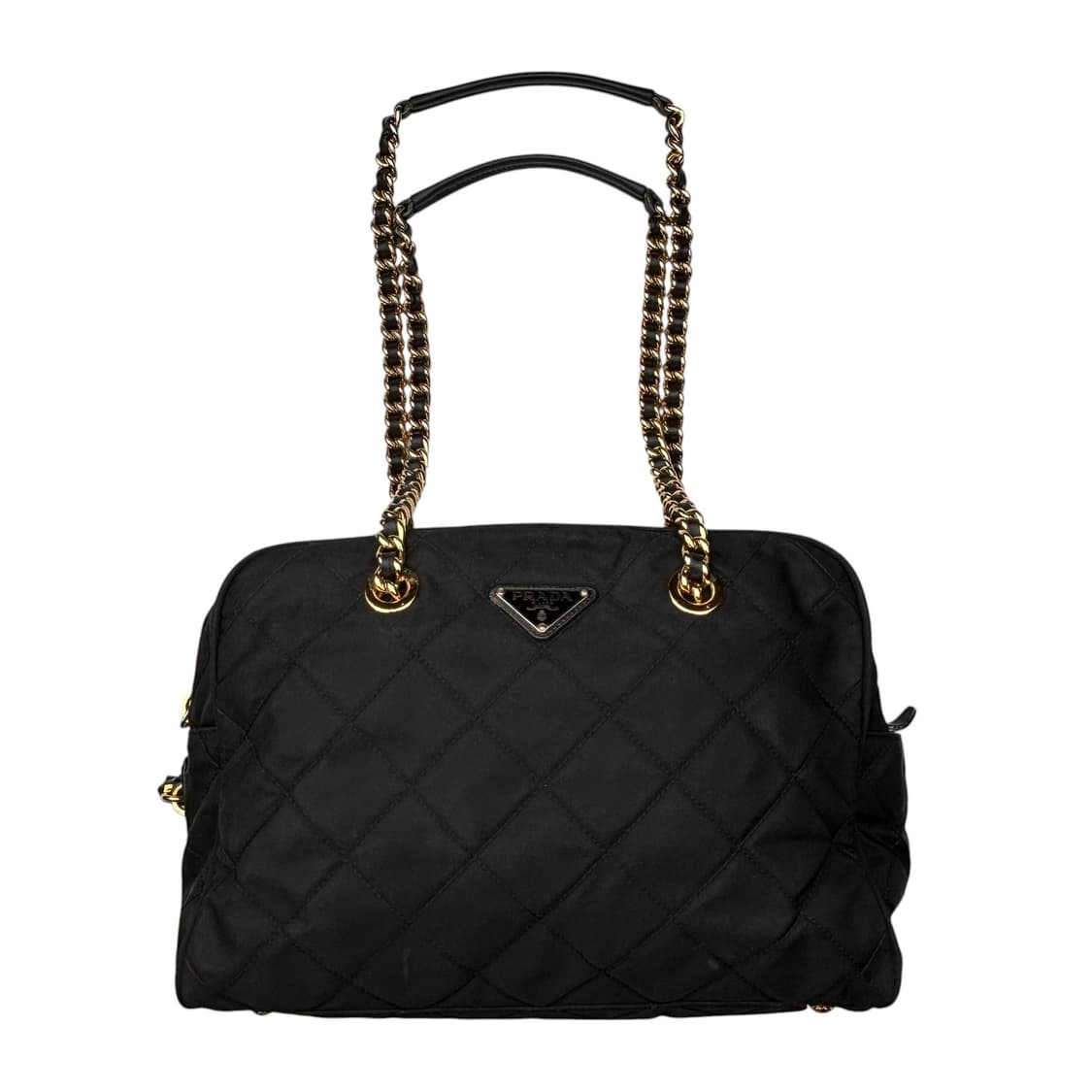 프라다 블랙 퀄팅 체인 포코노 숄더백 상품이미지1