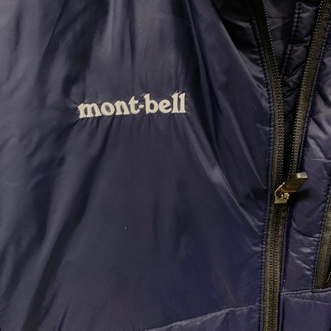 몽벨 네이비 윈드 경량 패딩 상품이미지4