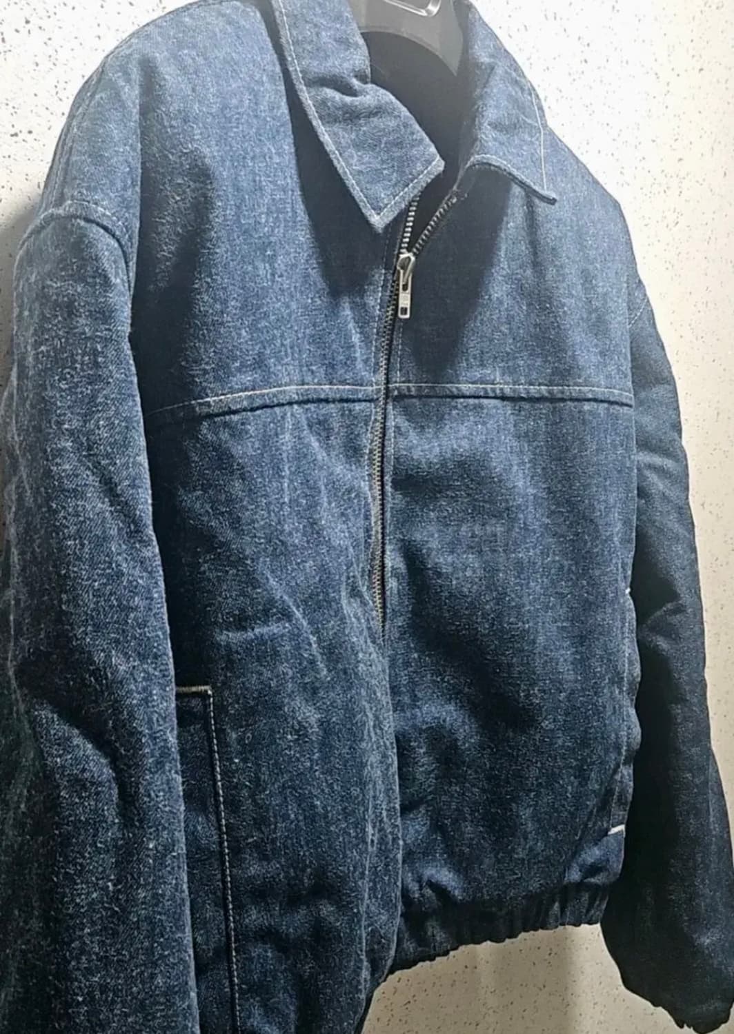 자라 데님 봄버 자켓 L 상품이미지5