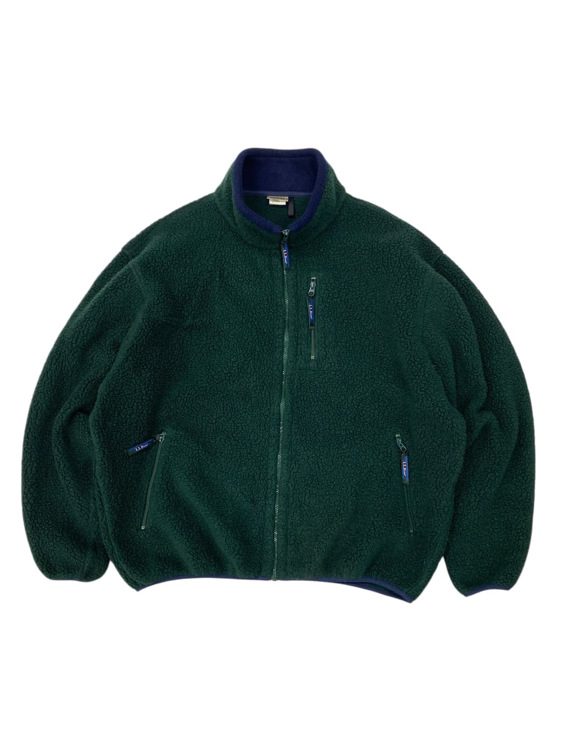90's 엘엘빈 딥파일 플리스 자켓 상품이미지1