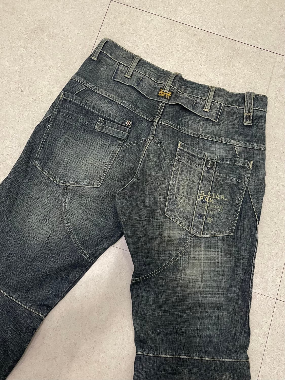 (데드스탁)G-Star RAW 지스타로우 엘우드 워싱 멀티포켓 카고팬츠 상품이미지9