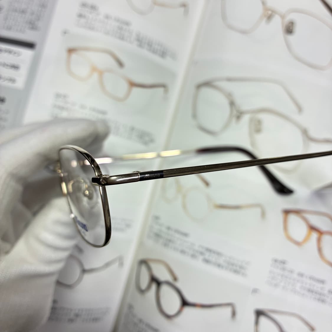 MIZUNO 미즈노 티타늄 골드 일본 안경 상품이미지4