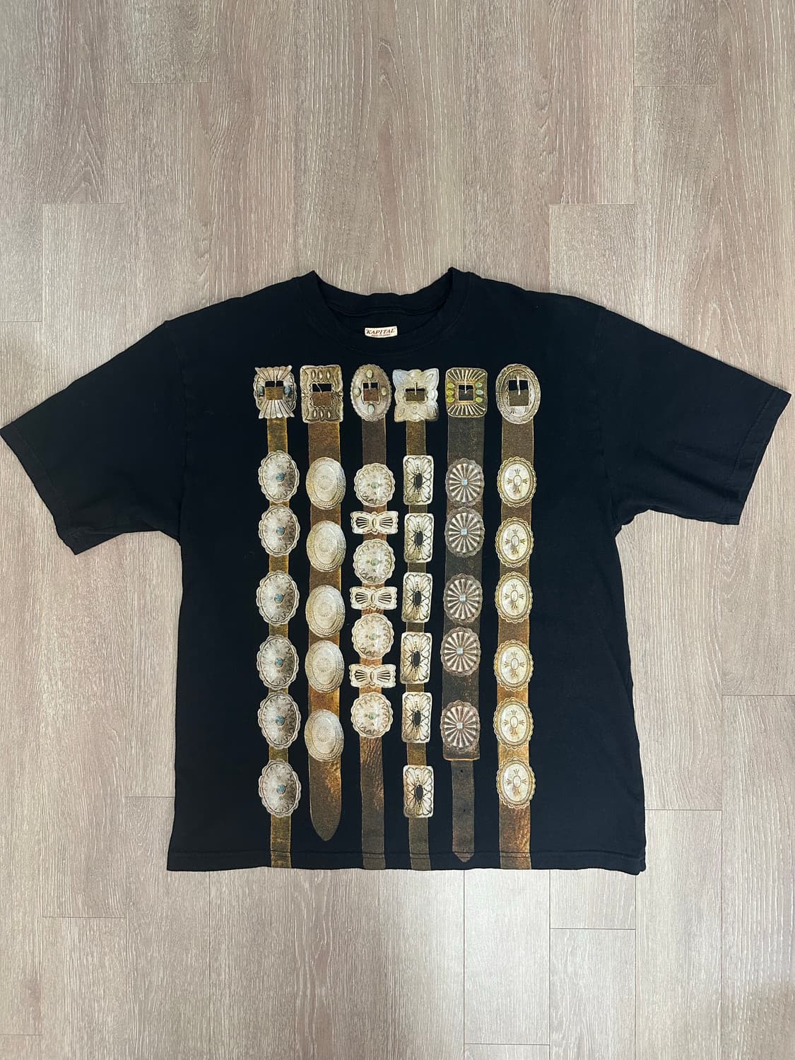 캐피탈 20 콘초 티셔츠 블랙 M 사이즈 상품이미지2