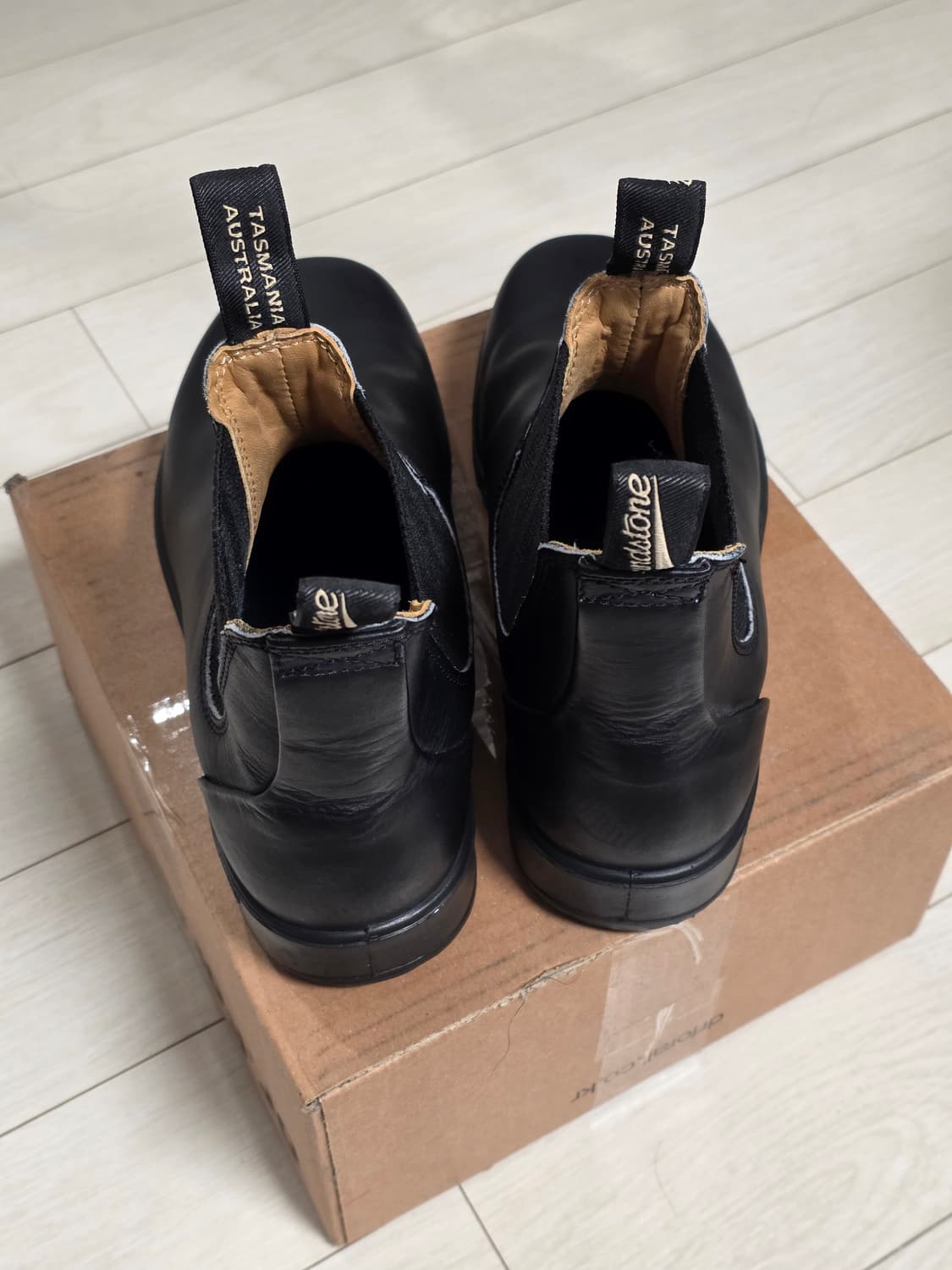 [AU 6.5] 블런드스톤 첼시 부츠 610  블랙 상품이미지2