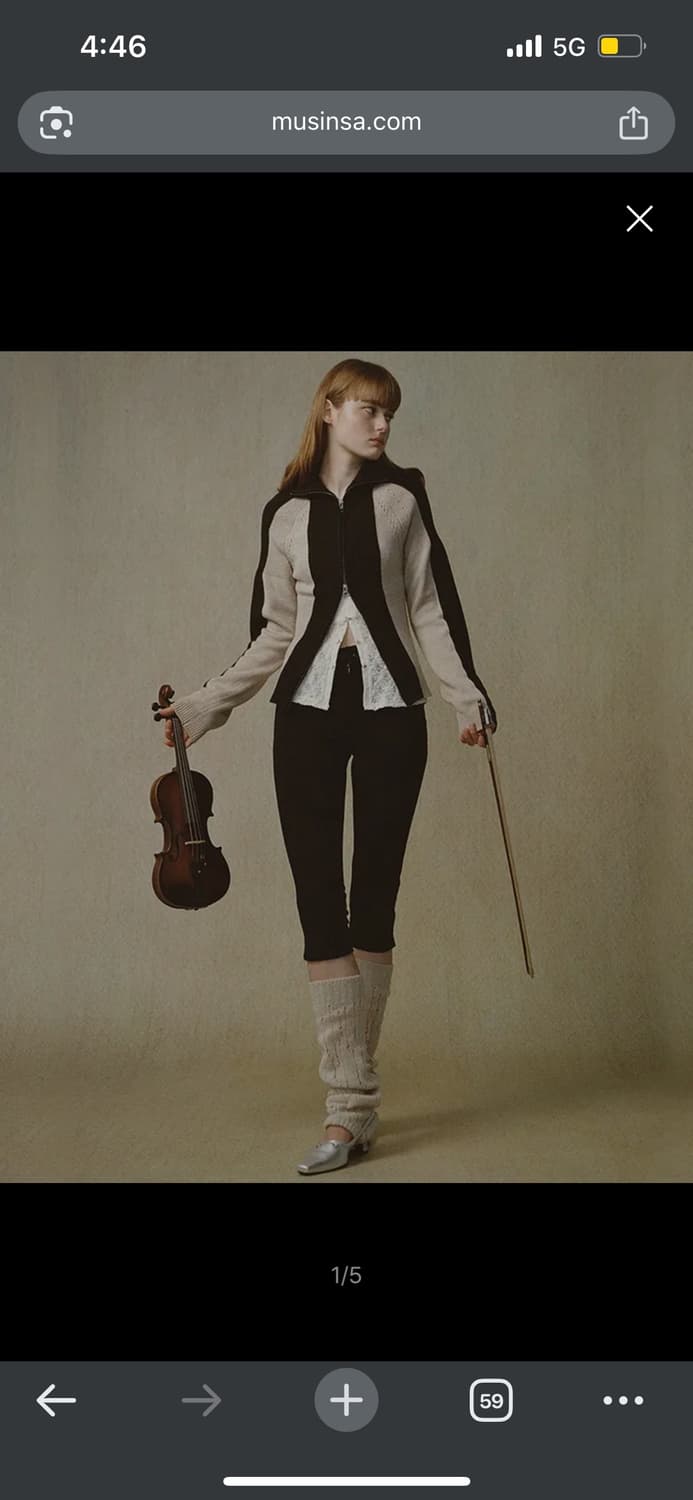 CERRIC LINE KNITTING ZIP UP 상품이미지2