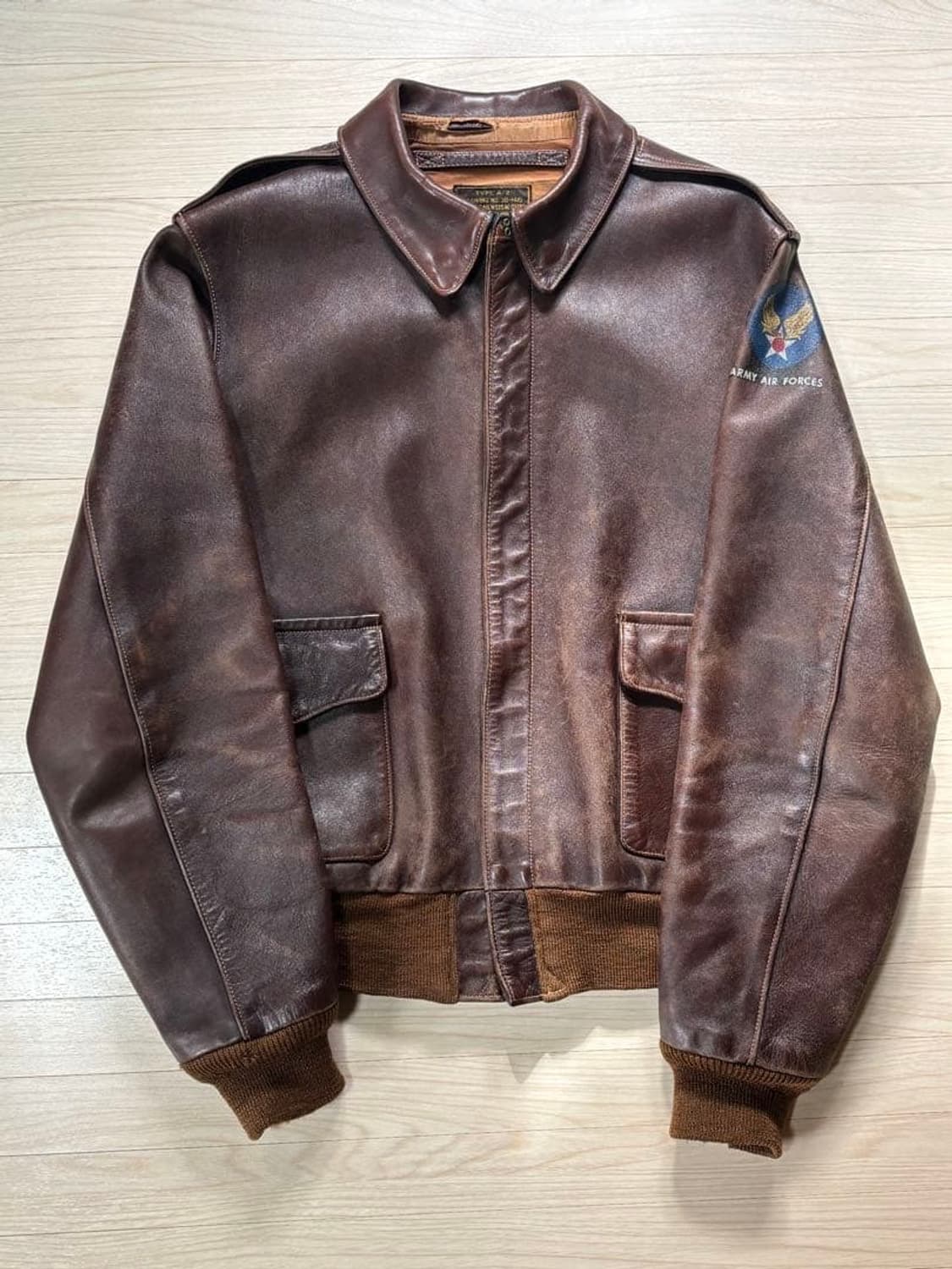 (38) 리얼맥코이 a-2 가죽자켓 상품이미지2