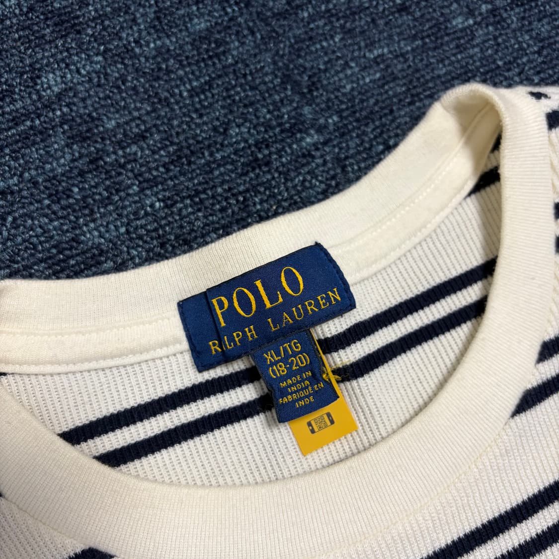 폴로 랄프로렌(18-20) 스트라이프 니트 상품이미지5