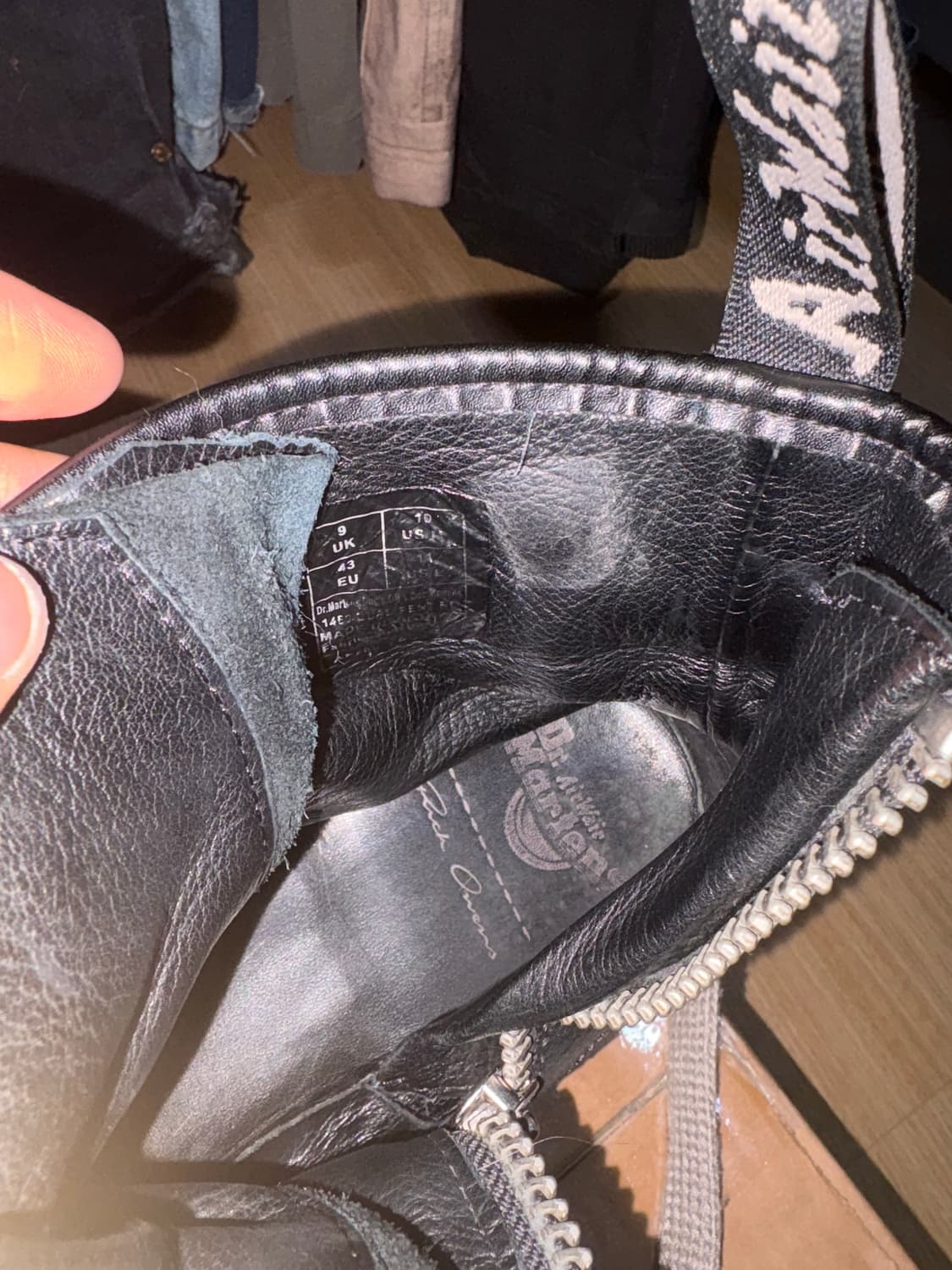 (43) 릭오웬스 닥터마틴 1460 상품이미지5