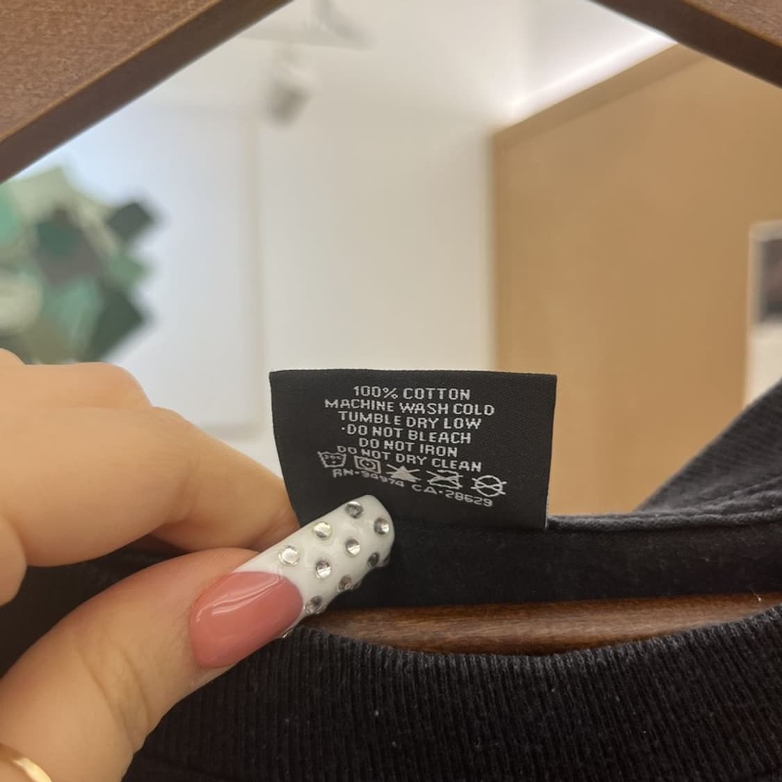 스투시 아카이브 스트릿 펑크 스컬 롱슬리브 L C10092 상품이미지6