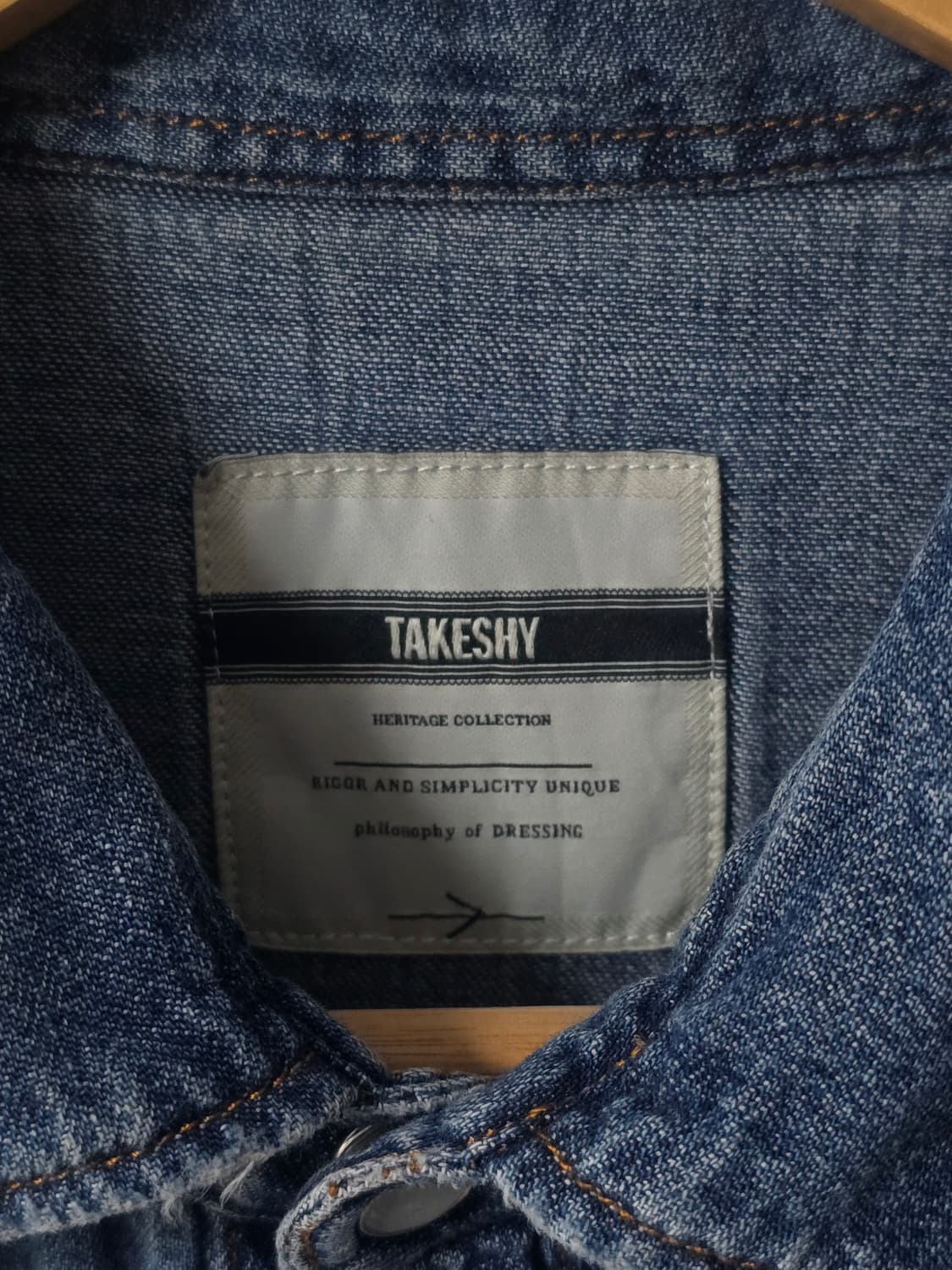 Takeshy Kurosawa FW18/19 웨스턴 셔츠 상품이미지9