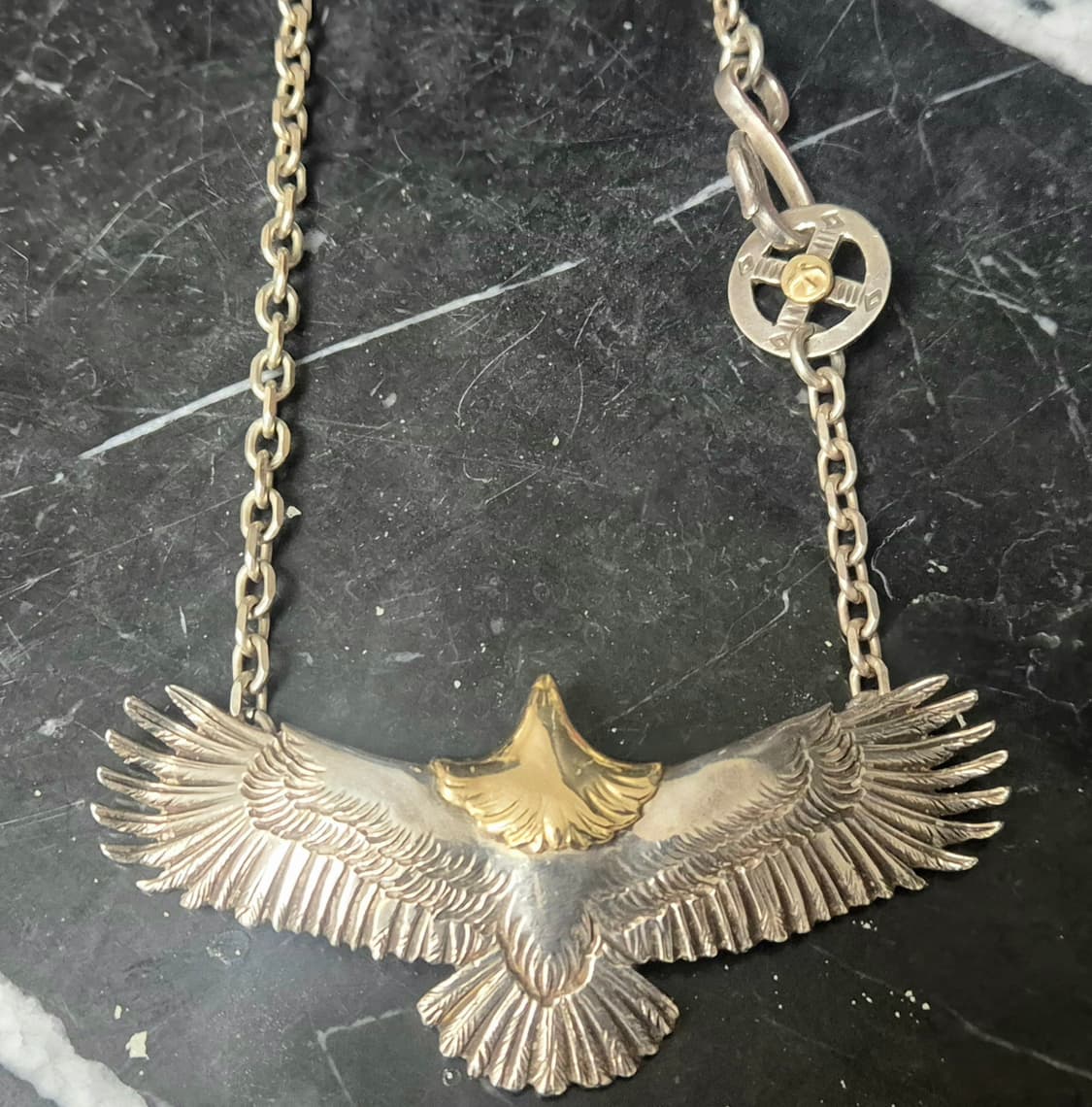 고로스 GORO'S 18K 독수리 이글 팬던트 목걸이 상품이미지1