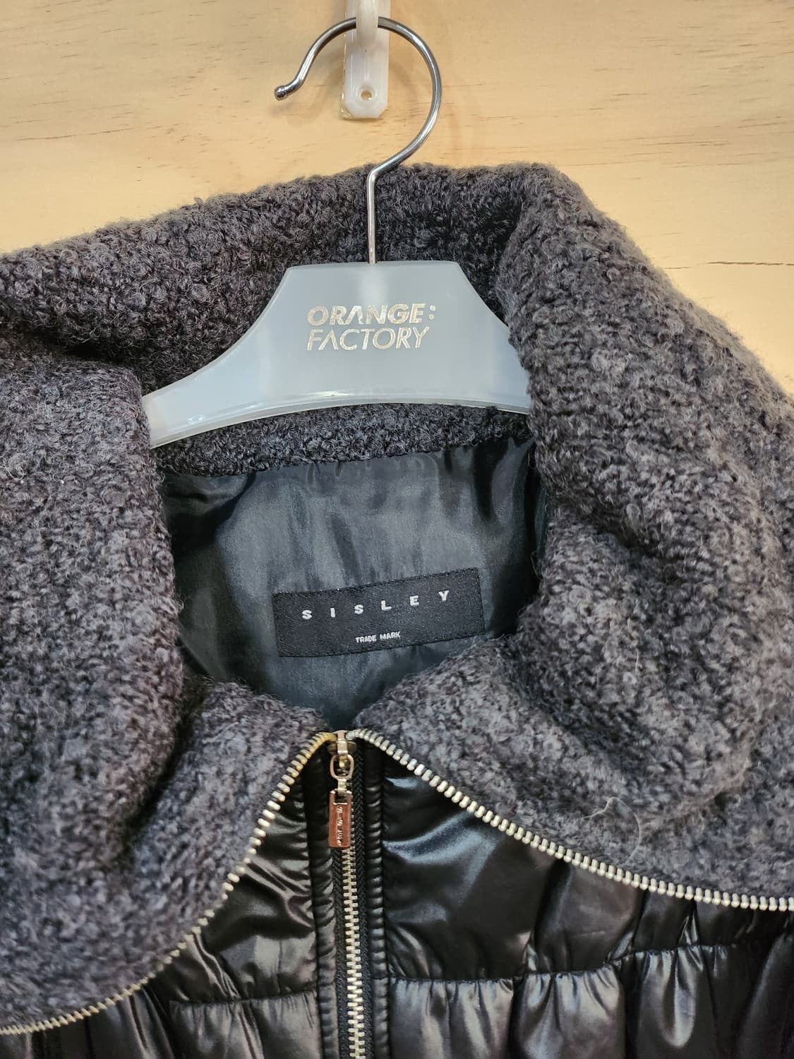 166) 시슬리 블랙 패딩 조끼 상품이미지4