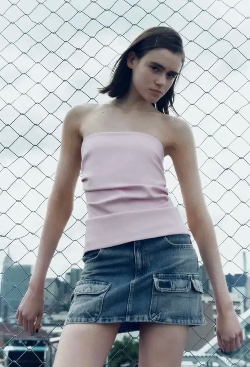 자라 TRF 카고 미니 스커트 (사이즈 XS) 상품이미지3