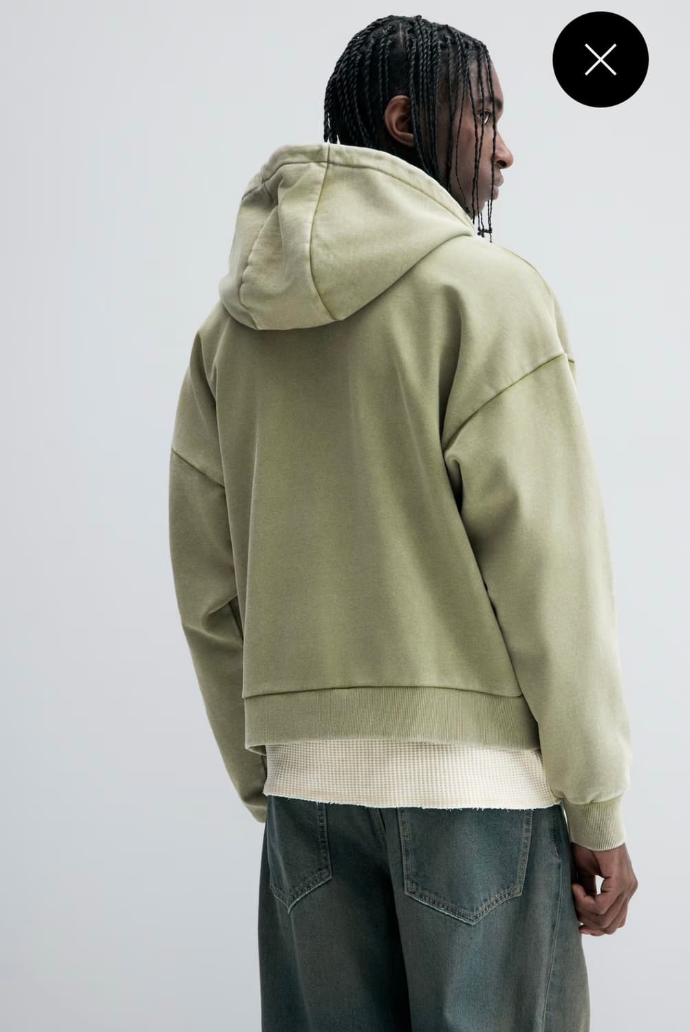 Sunset crop hoodie 상품이미지4