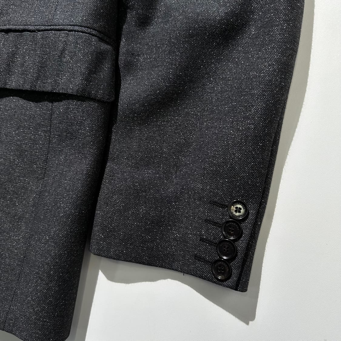 버버리 울 실크 블렌드 싱글 2B 블레이저 자켓 상품이미지6