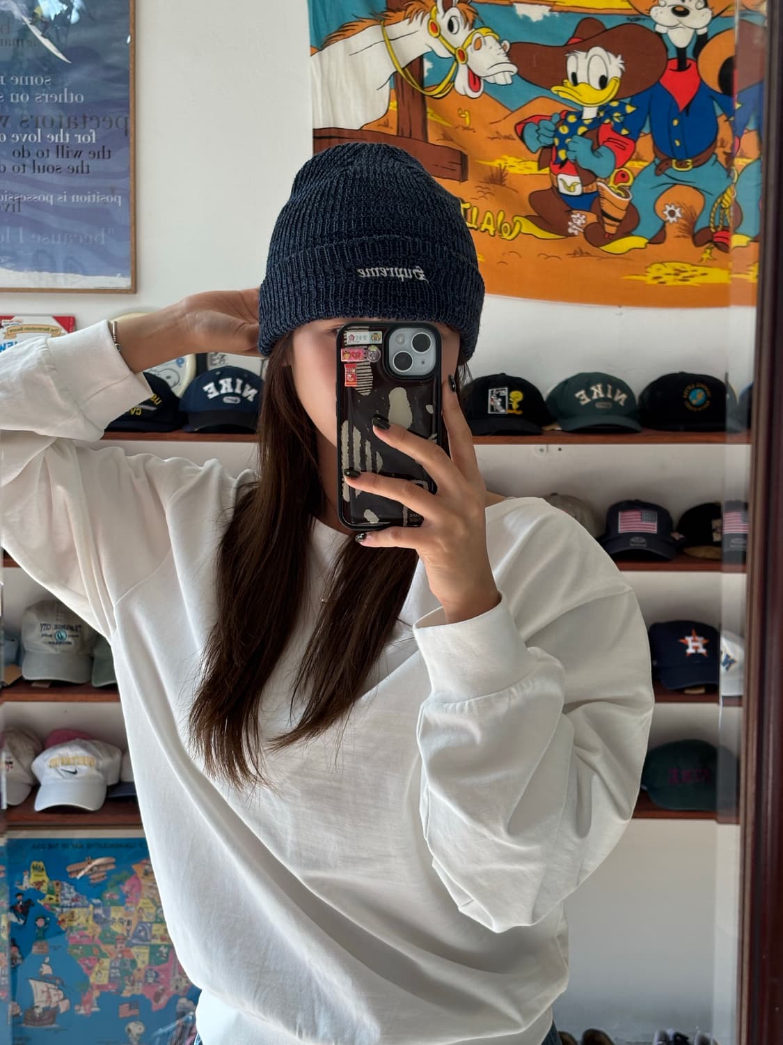 슈프림 비니 상품이미지1