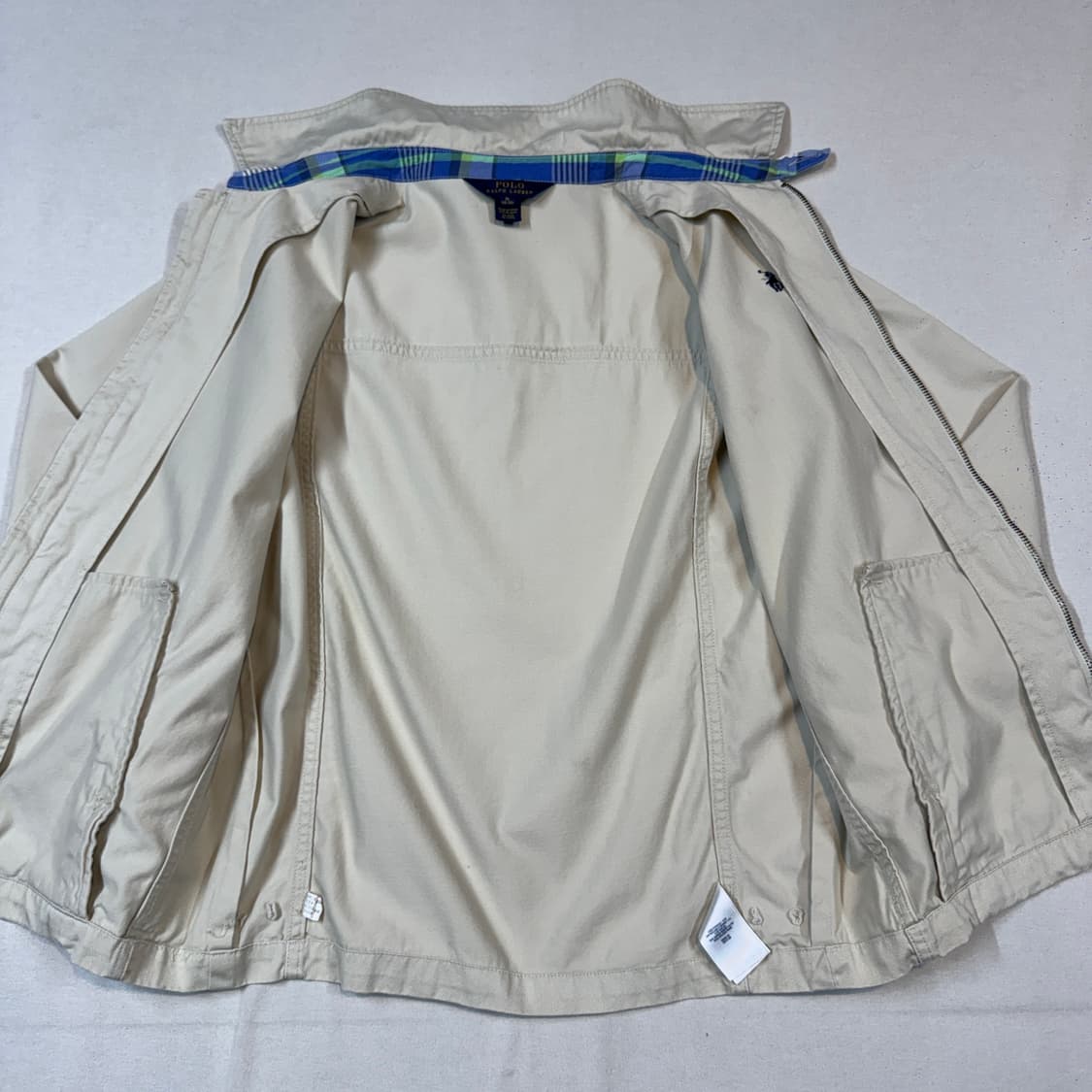 여L) 폴로 랄프로렌 베이포트 스윙탑 코튼 자켓 베이지 상품이미지5