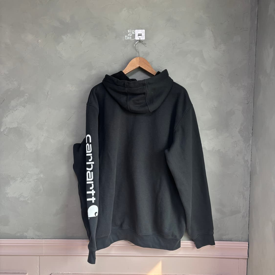 칼하트 후드 블랙 상품이미지4