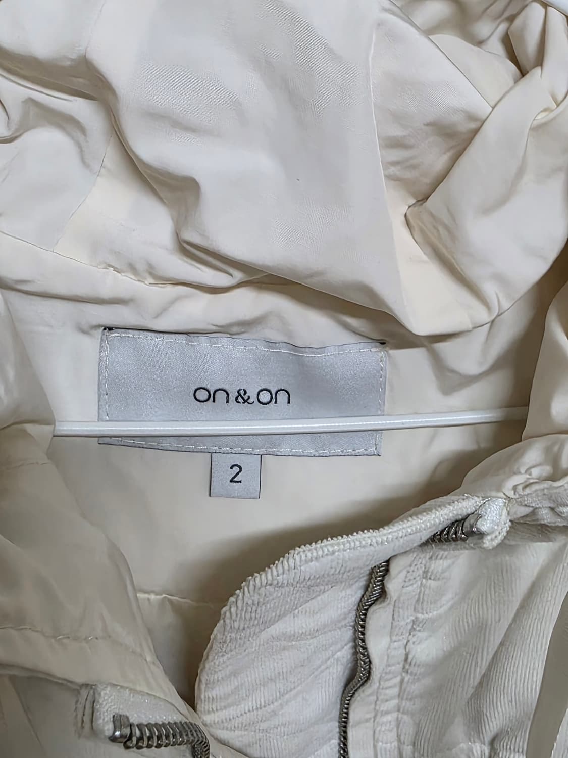 온앤온 솜 후드 잡바 상품이미지8