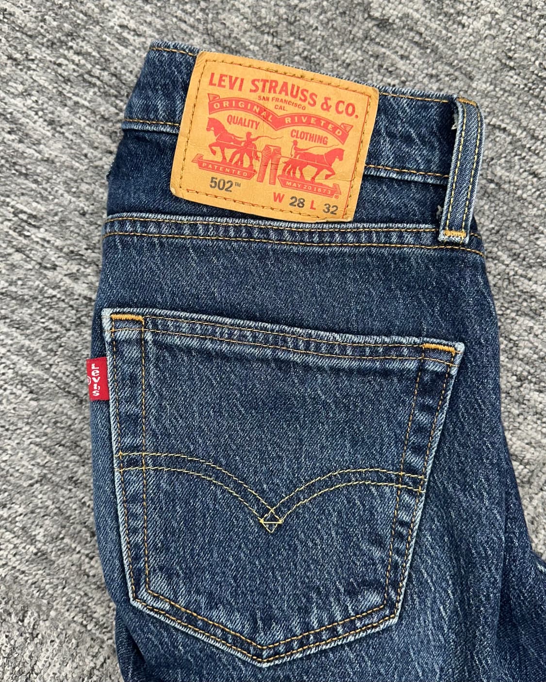 (허단38)00'S 리바이스 502 데님-M1853 상품이미지5