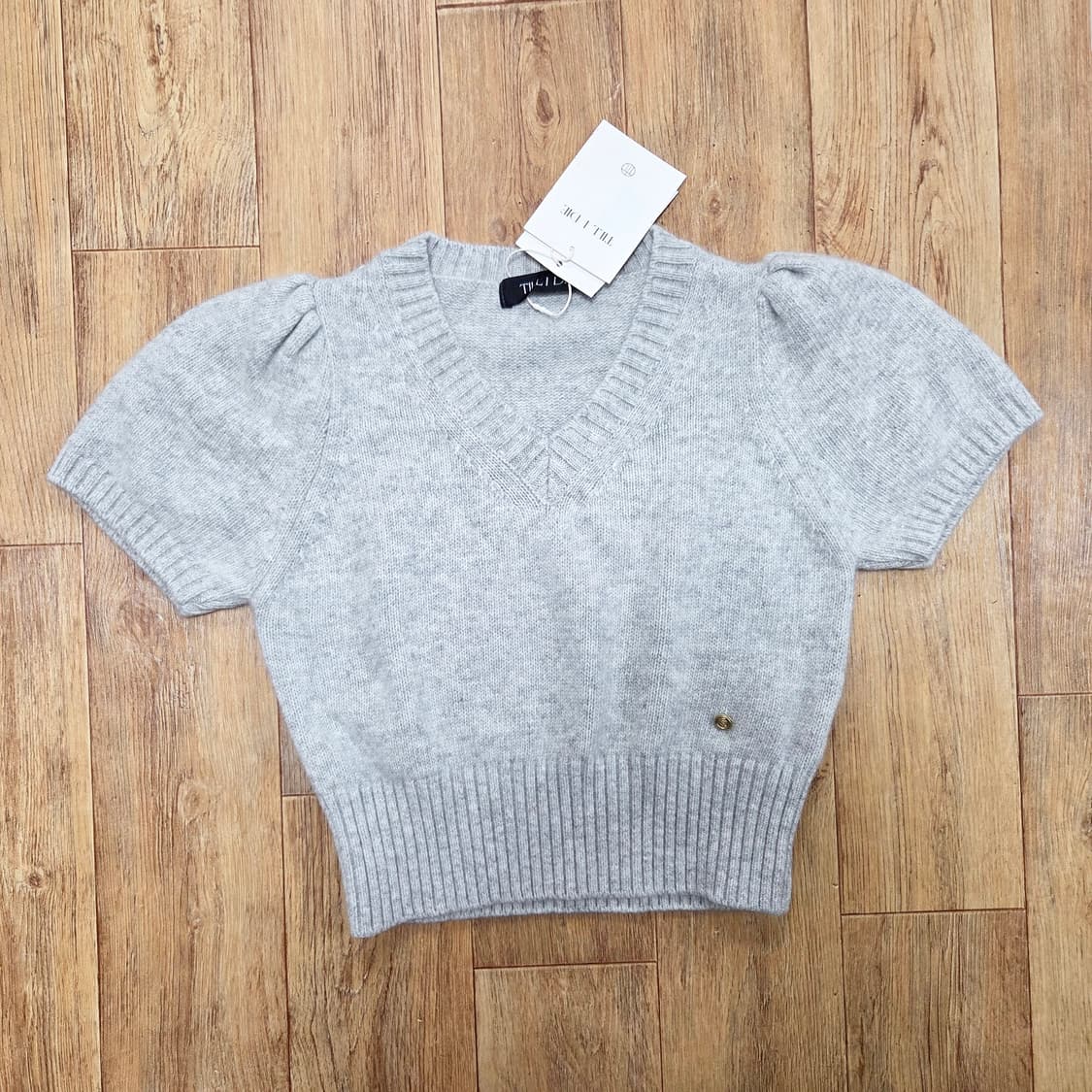 틸아이다이(TILLIDIE) 라쿤 V넥 니트 55-66 새상품 상품이미지2