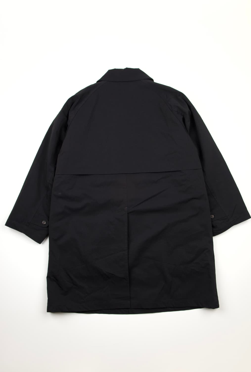 (새상품)Ends and means 저널리스트 코트 블랙 상품이미지7