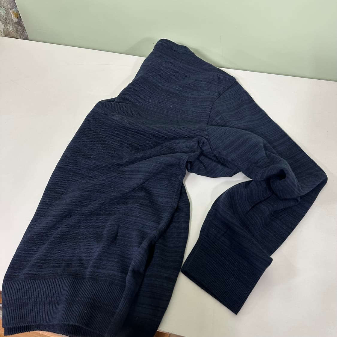 105 XXL 아이더 나염네이비 폴리긴팔티 상품이미지5