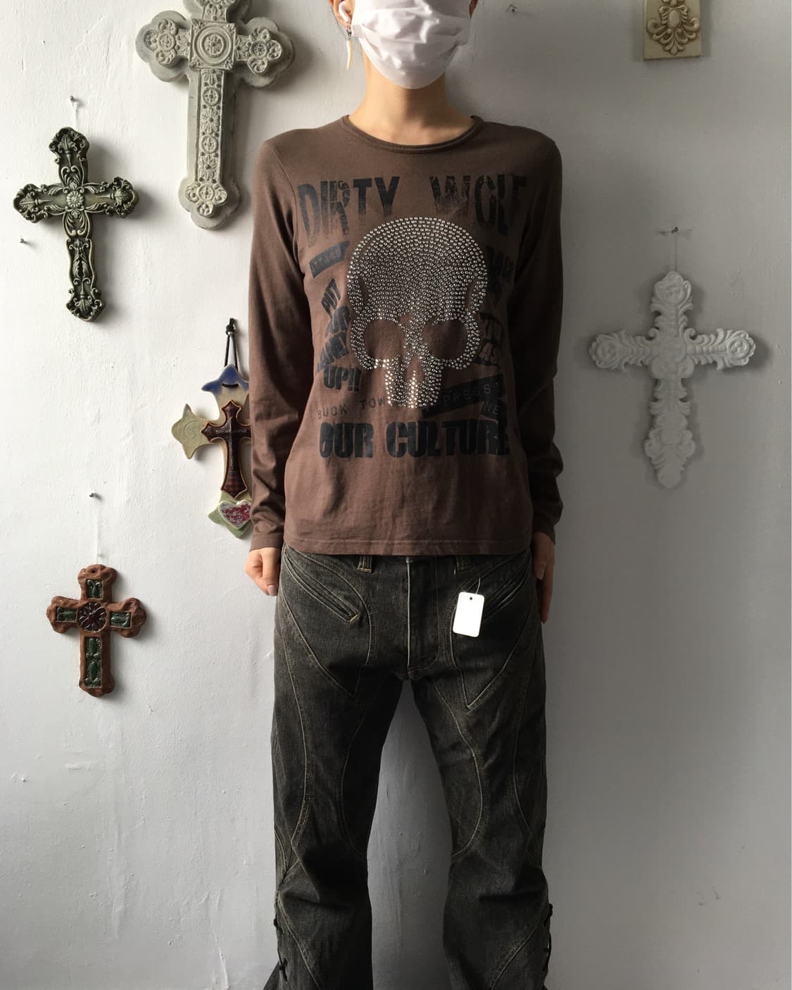 Cubic skull sleeve 상품이미지6