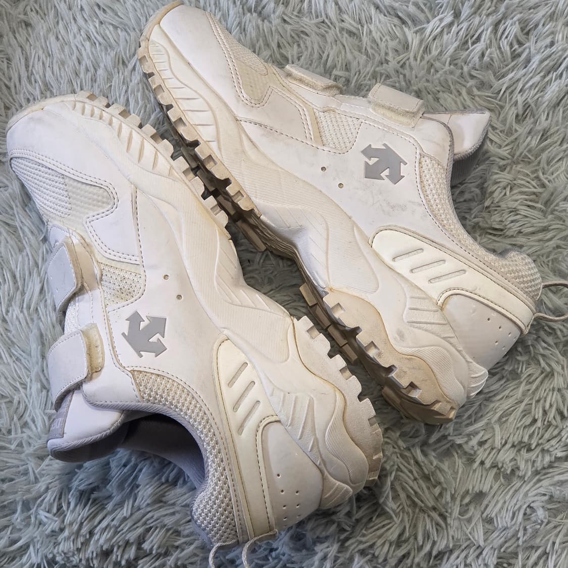 3q-20:데상트 S7129LCR90 여성 벨크로 트레일 스니커즈(240 상품이미지8