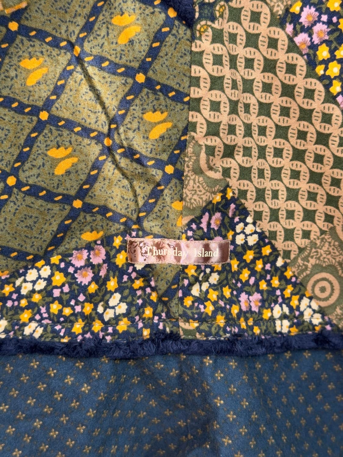 Thursday Island navy bohemian pattern sk 상품이미지3