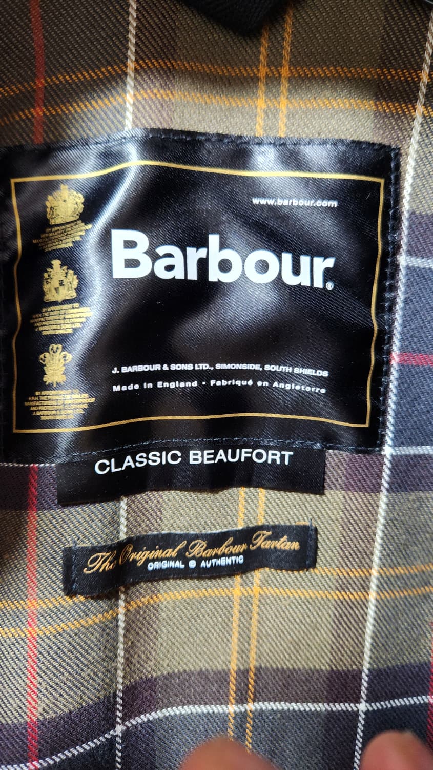 바버 뷰포트 c34/86 왁스자켓 상품이미지4