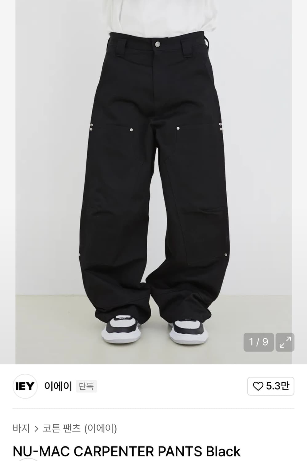 이에이 카펜터 팬츠 상품이미지1