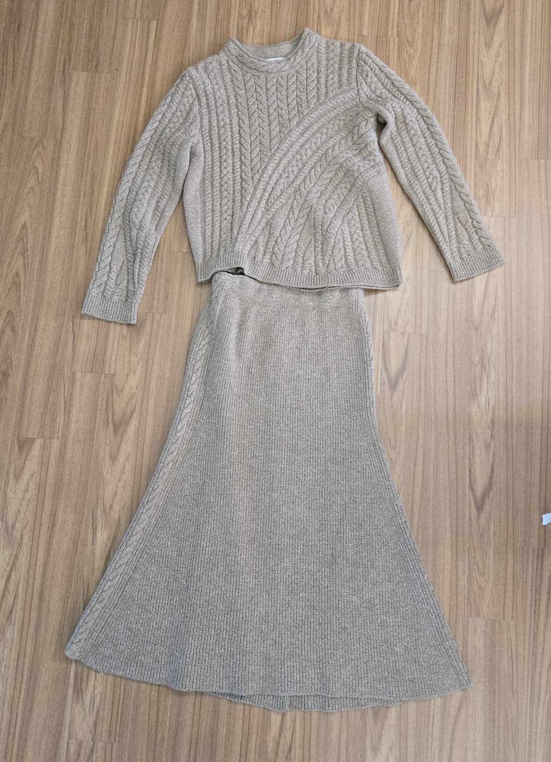 마인 케시미어+꽈베기 투피스 상품이미지10