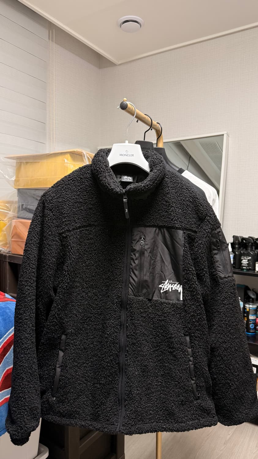 [XL] 스투시 stussy 셰르파 쉐르파 자켓 논리버시블 상품이미지1