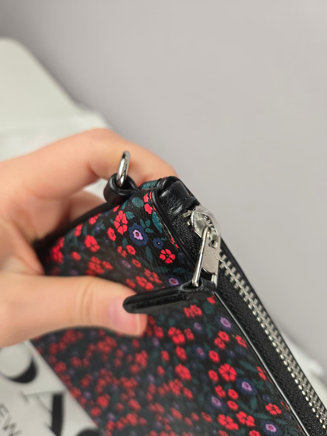 COACH 코치 트리오 파우치 플라워 트리플 잔꽃 클러치 세트 상품이미지7