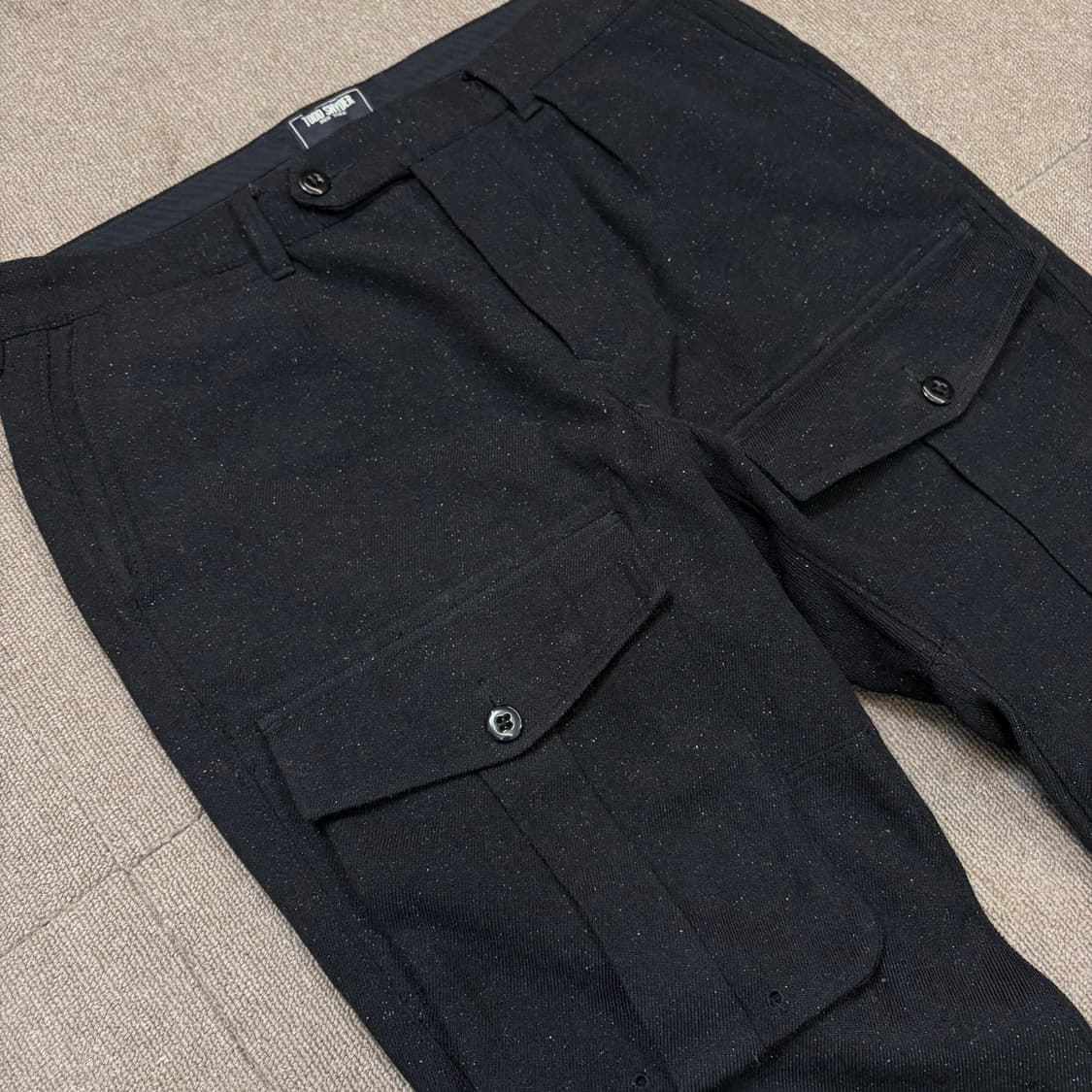 TODD SNYDER NEW YORK 토드 스나이더 포켓패치 울 팬츠 상품이미지2