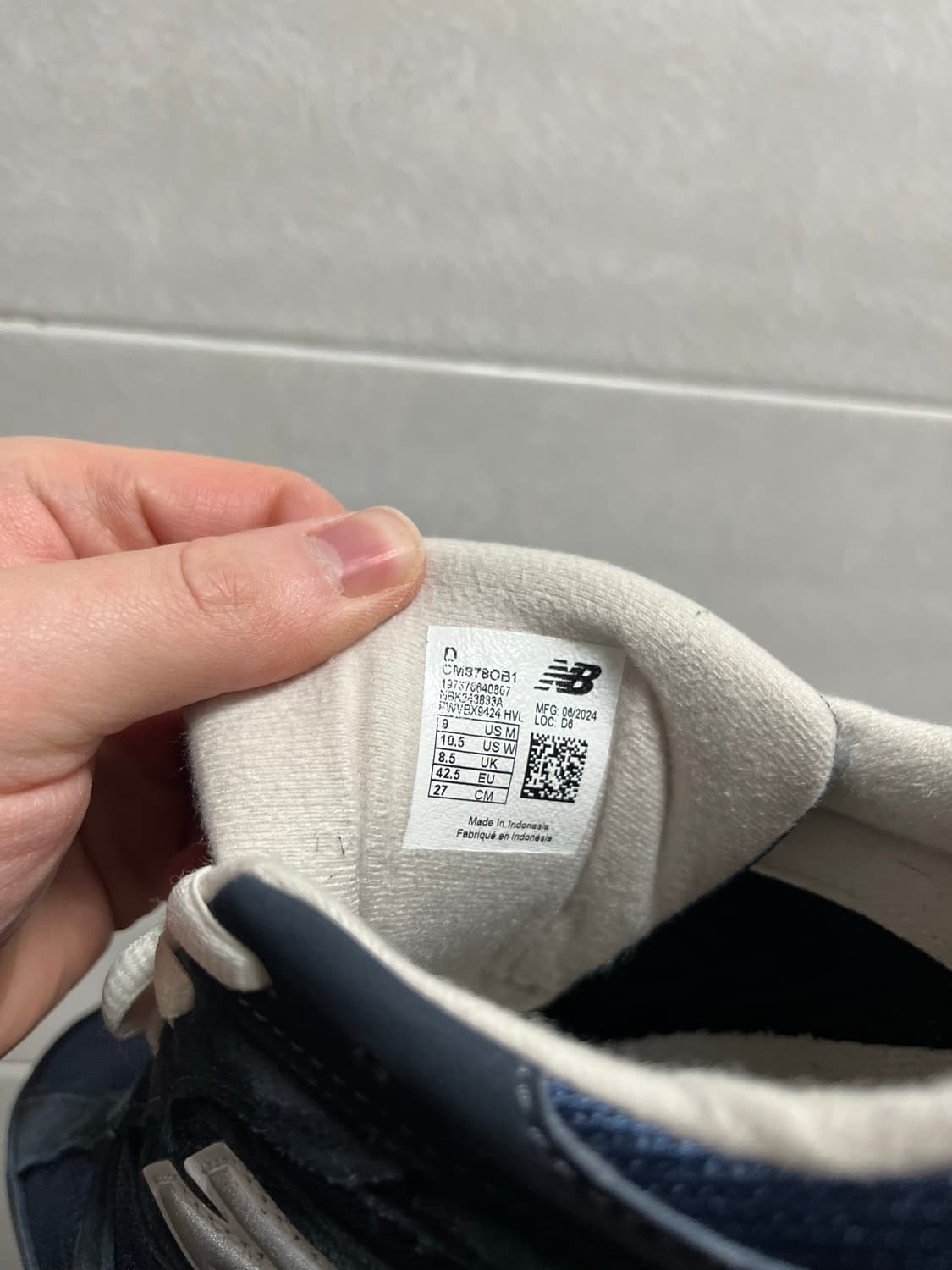 뉴발란스 878 네이비 상품이미지7