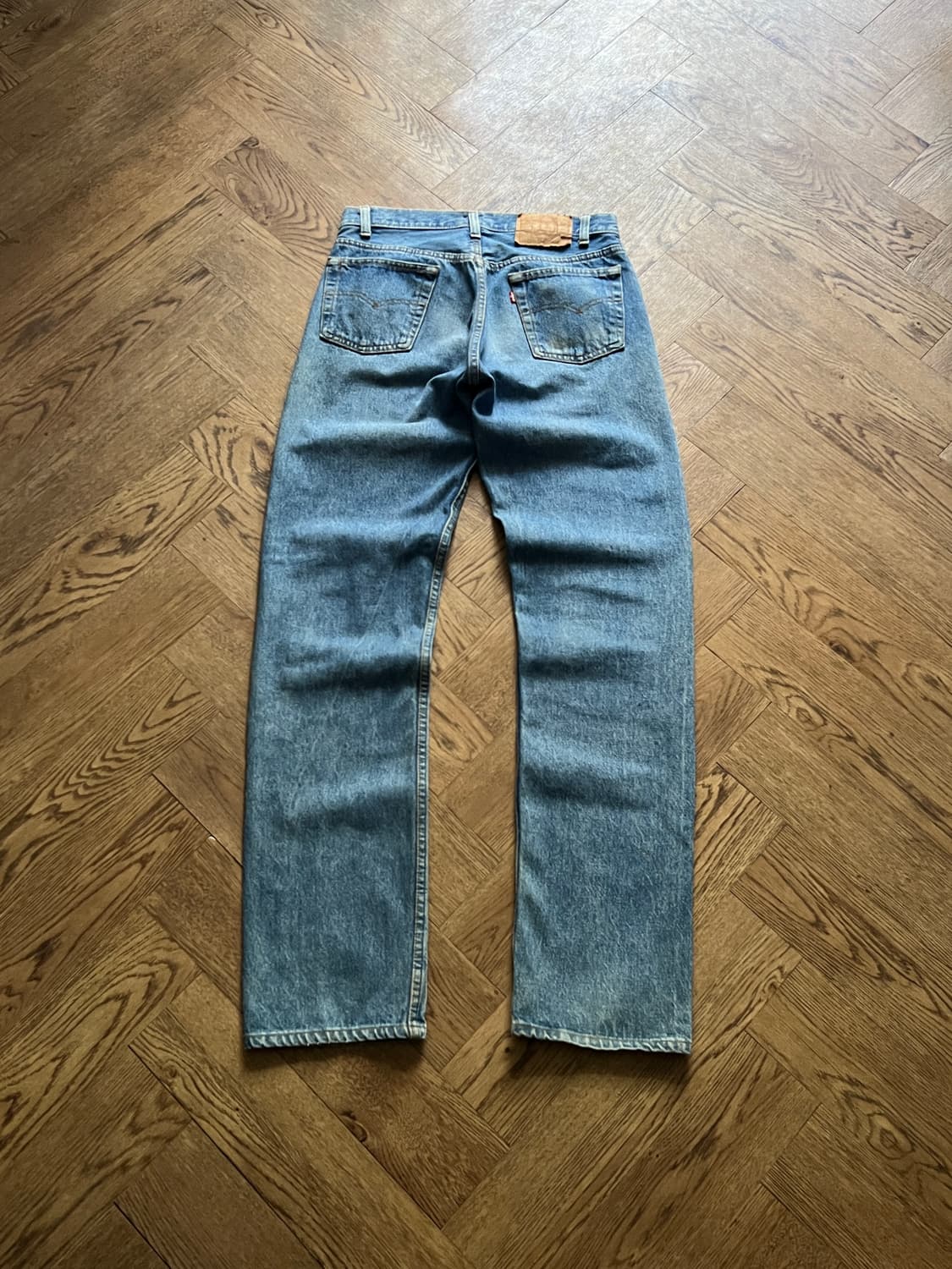 [31]90's 리바이스 501 Made in USA 데님 팬츠 S43 상품이미지2