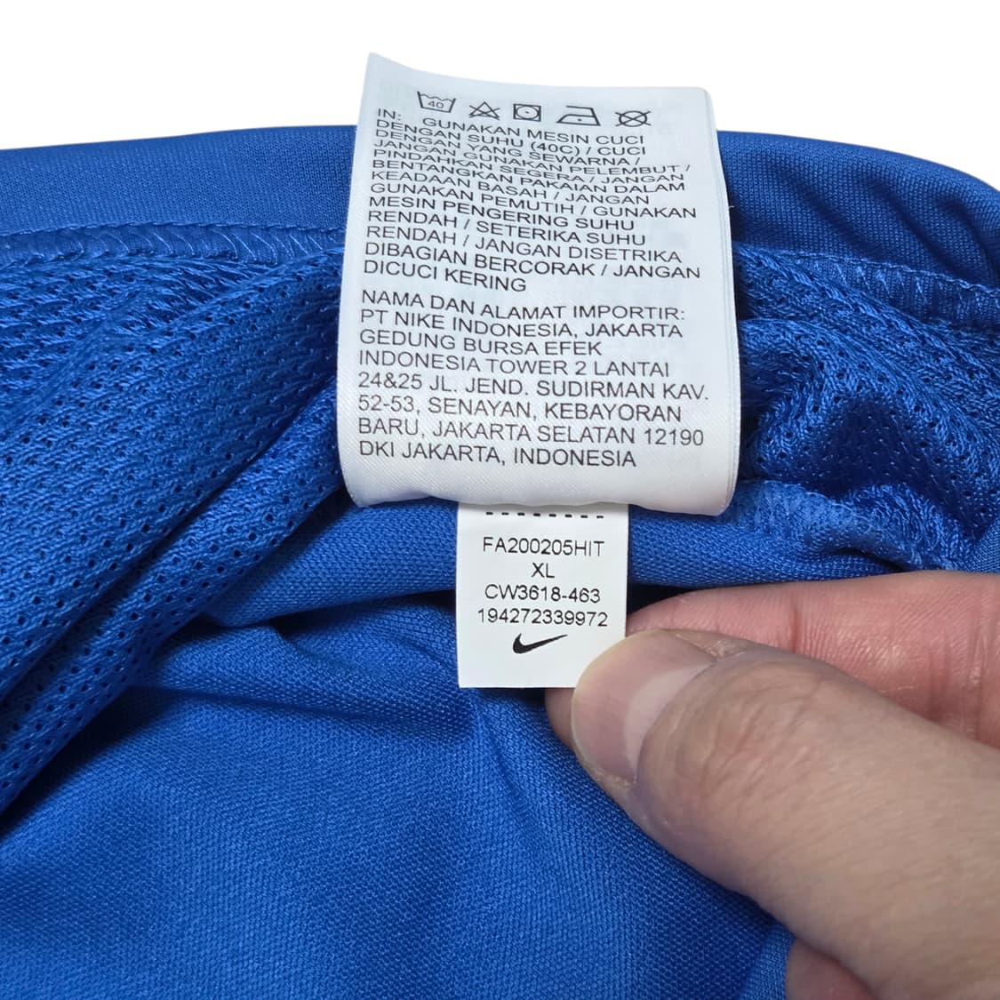 Nike 나이키 블루 드라이핏 트랙탑 져지 자켓 상품이미지5