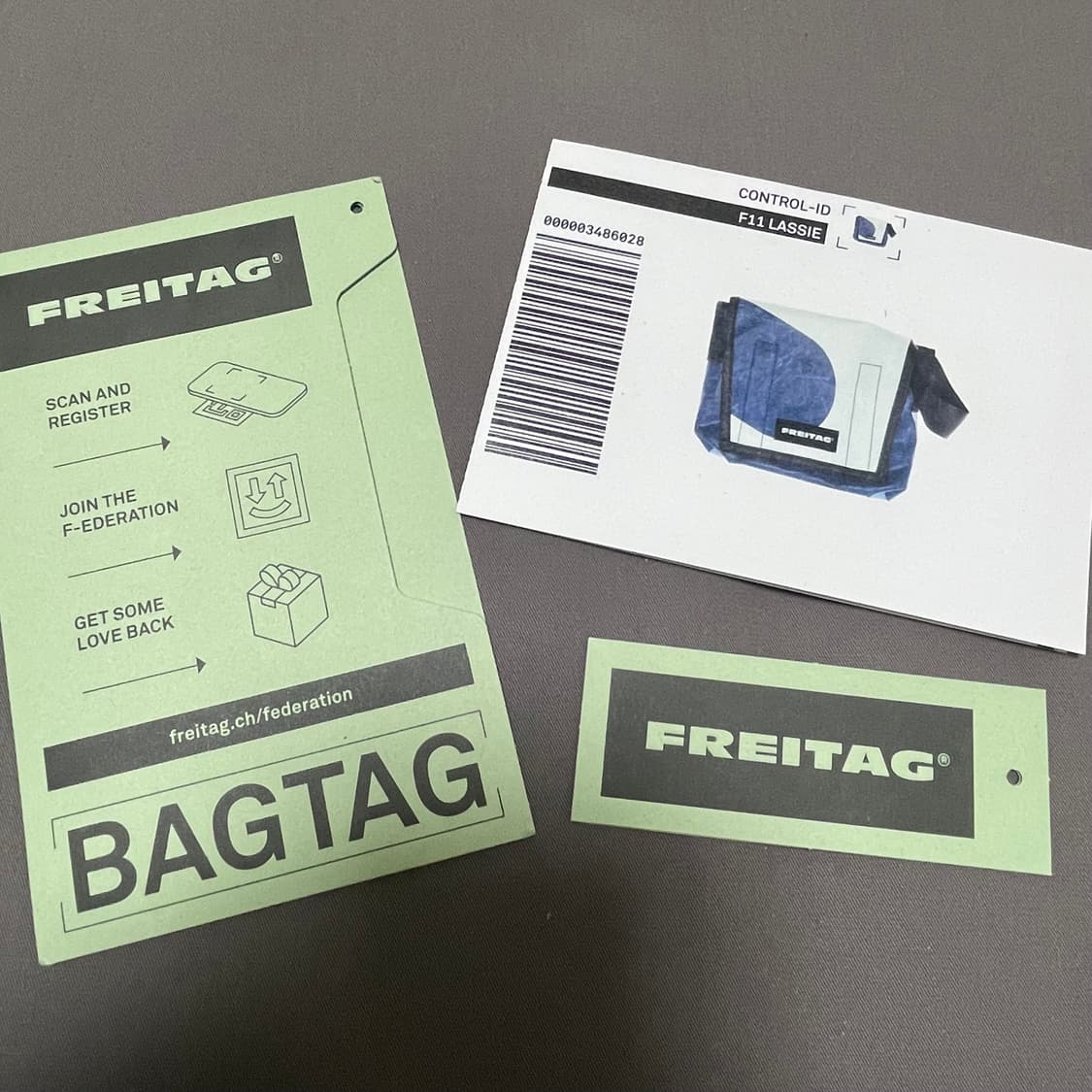 프라이탁 라씨(파/흰) 상품이미지2