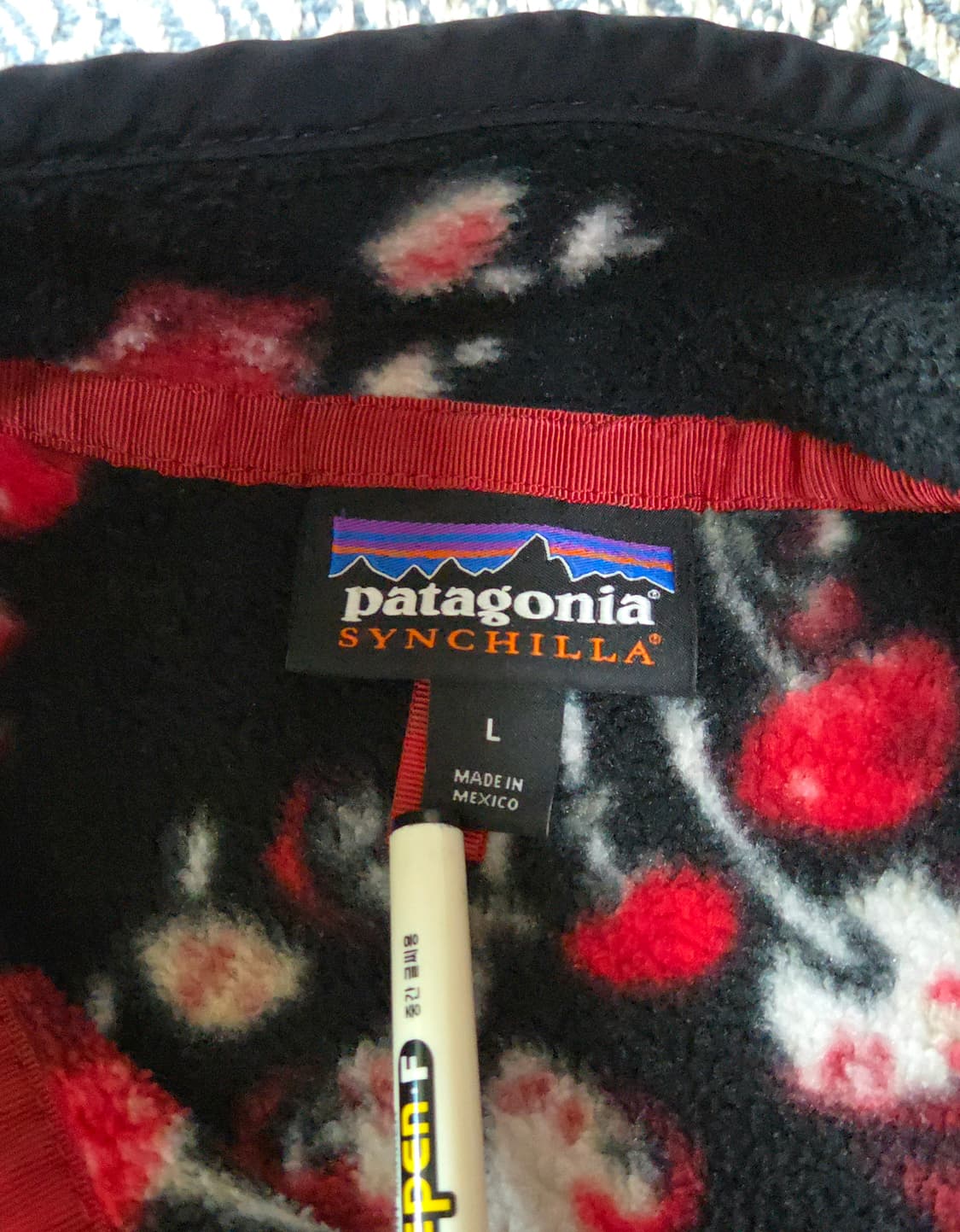 (L)파타고니아 Mexico 머쉬룸 신칠라 플리스 자켓 상품이미지4