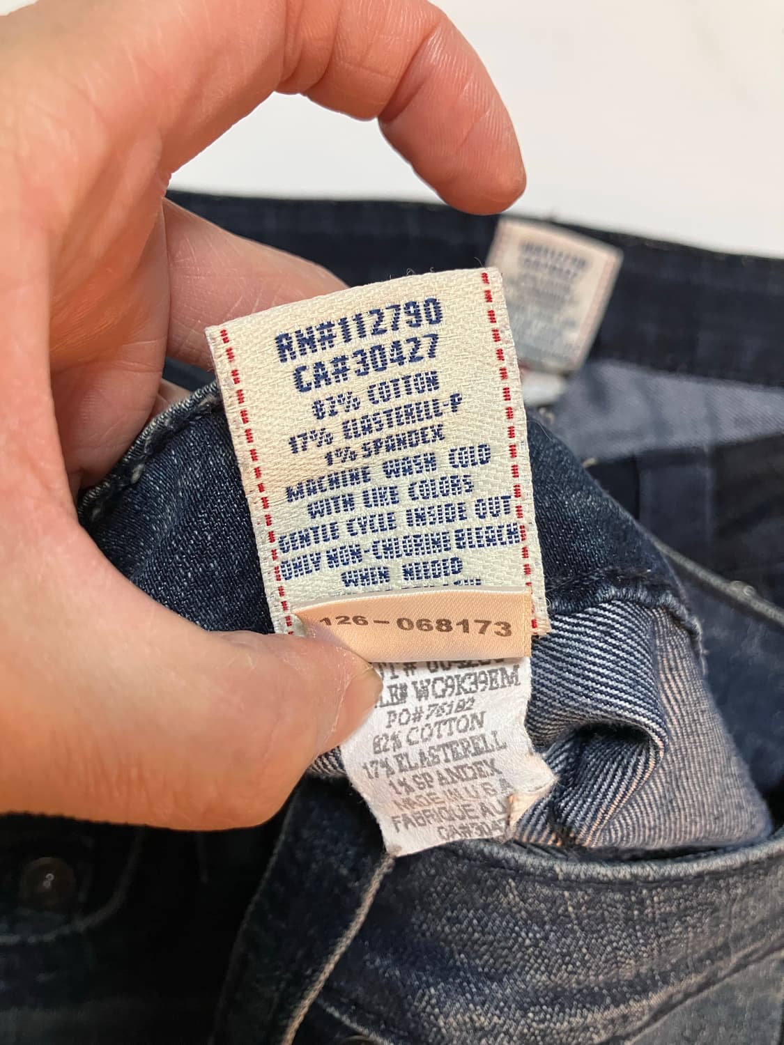 트루릴리젼 Holly 홀리 스키니 크롭 앵클진 인디고,다크워시 청바지 상품이미지5