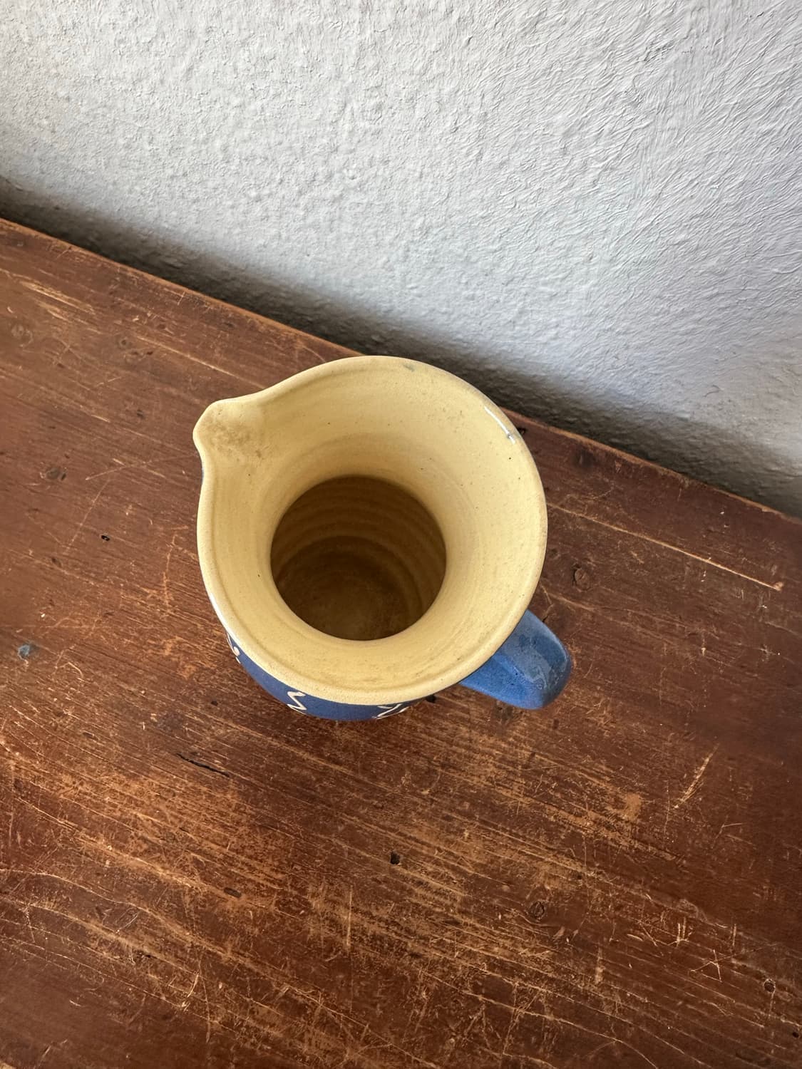독일)빈티지 파랑 화병(핸드메이드) 상품이미지3