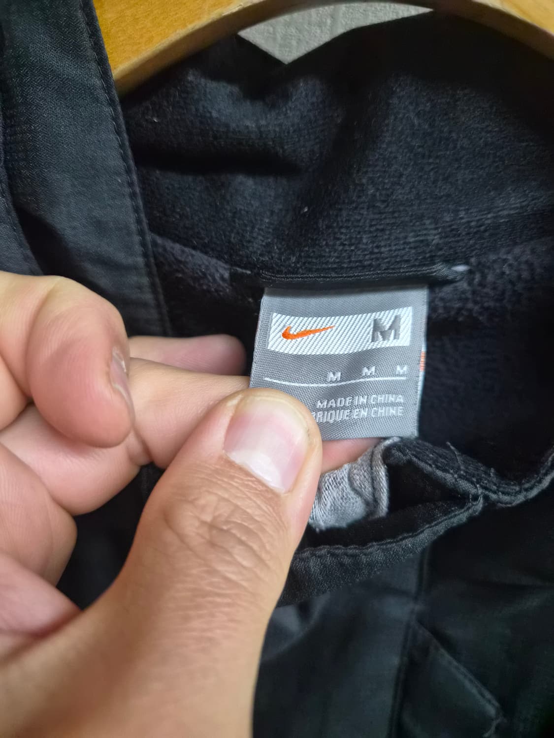 M/100) 나이키 07-08 맨유 AIG 벤치 파카 팝니다 상품이미지3