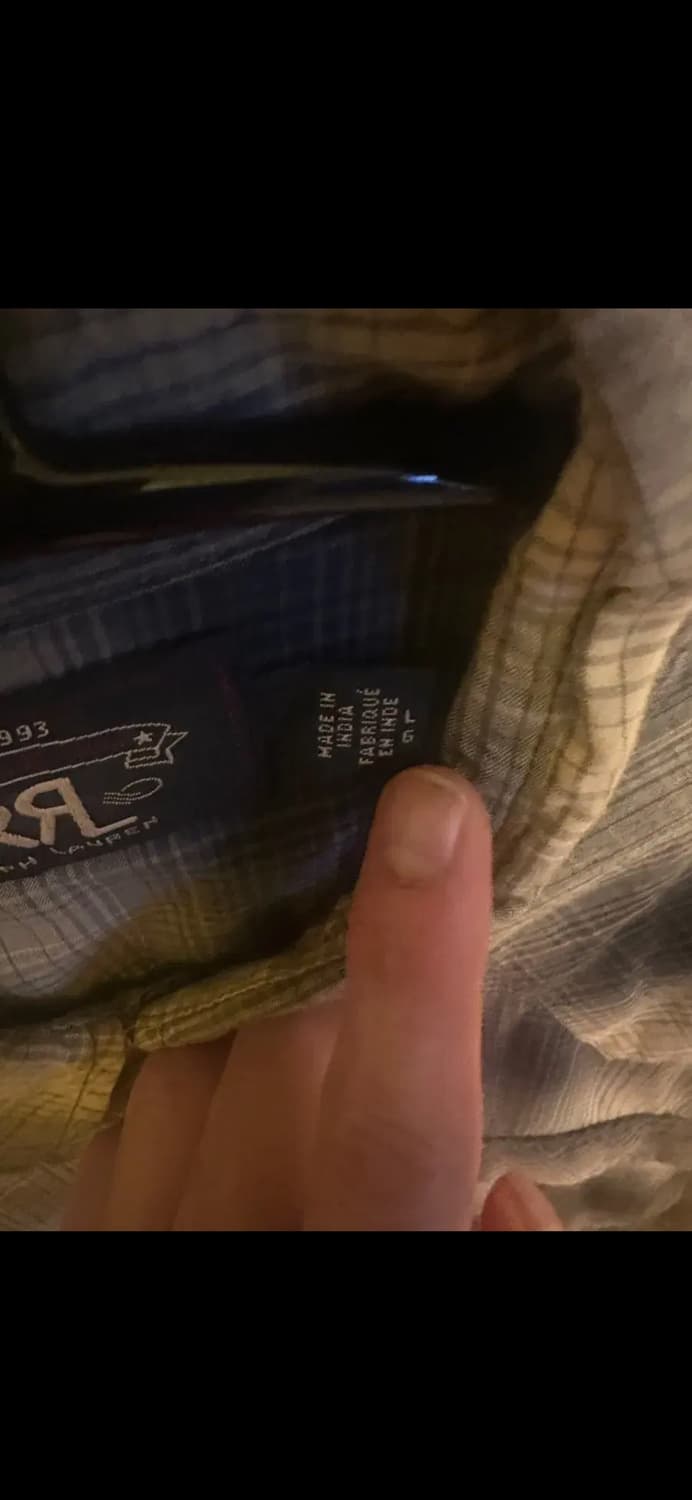 RRL 웨스턴 셔츠(L) 판매 상품이미지5