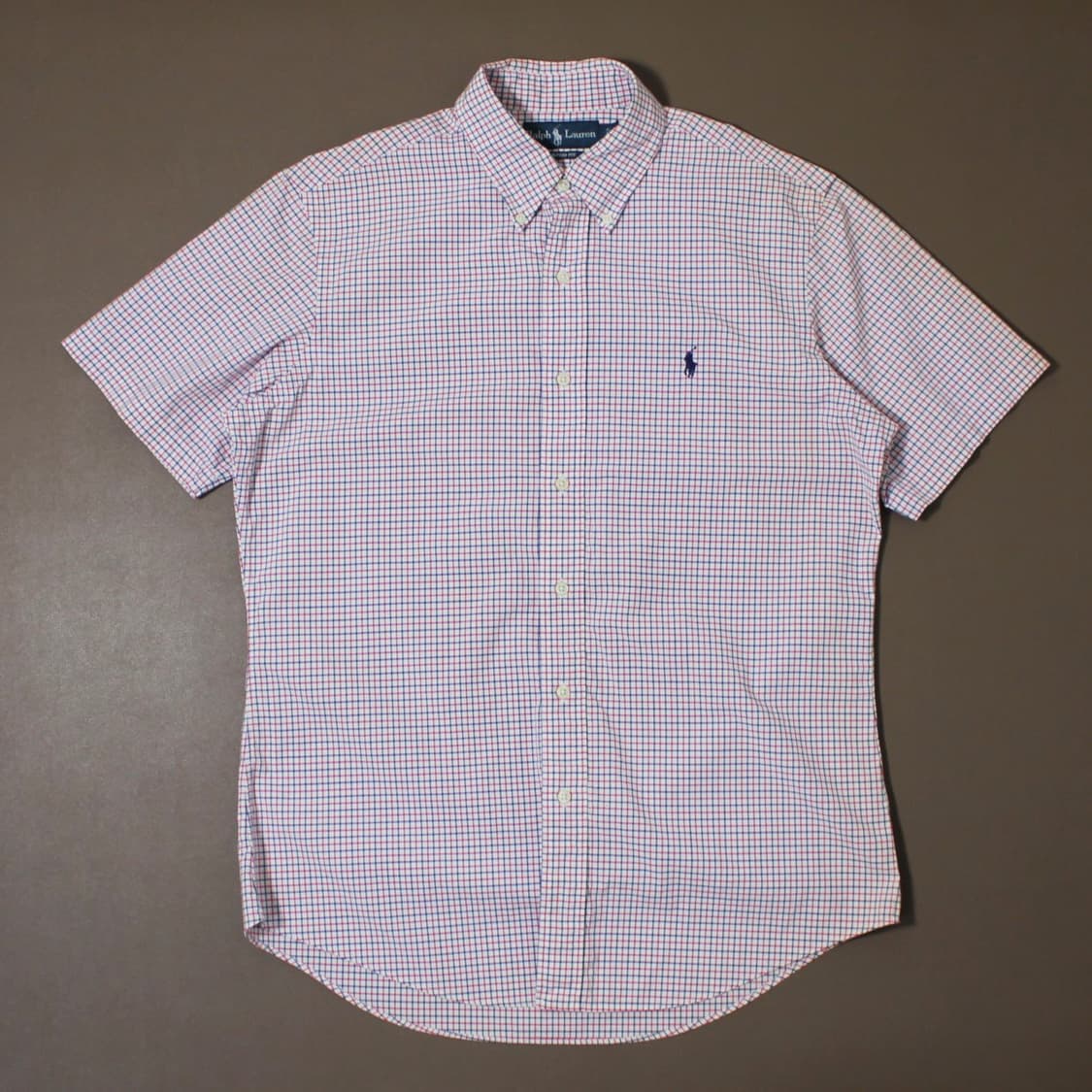 Polo 폴로 랄프로렌 깅엄 반팔 셔츠 상품이미지1