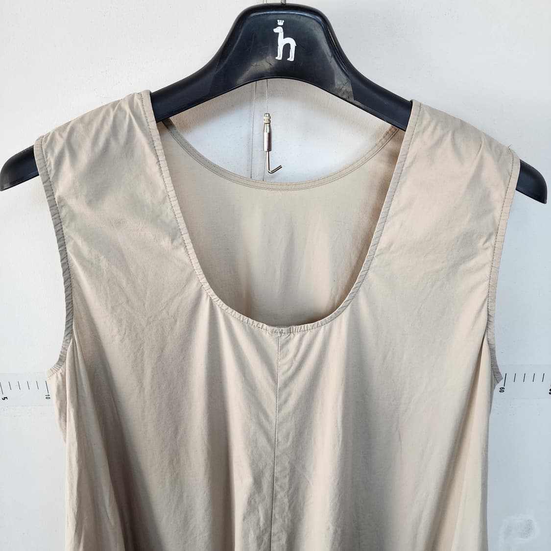 코스 베이지 롱 민소매 원피스 상품이미지2